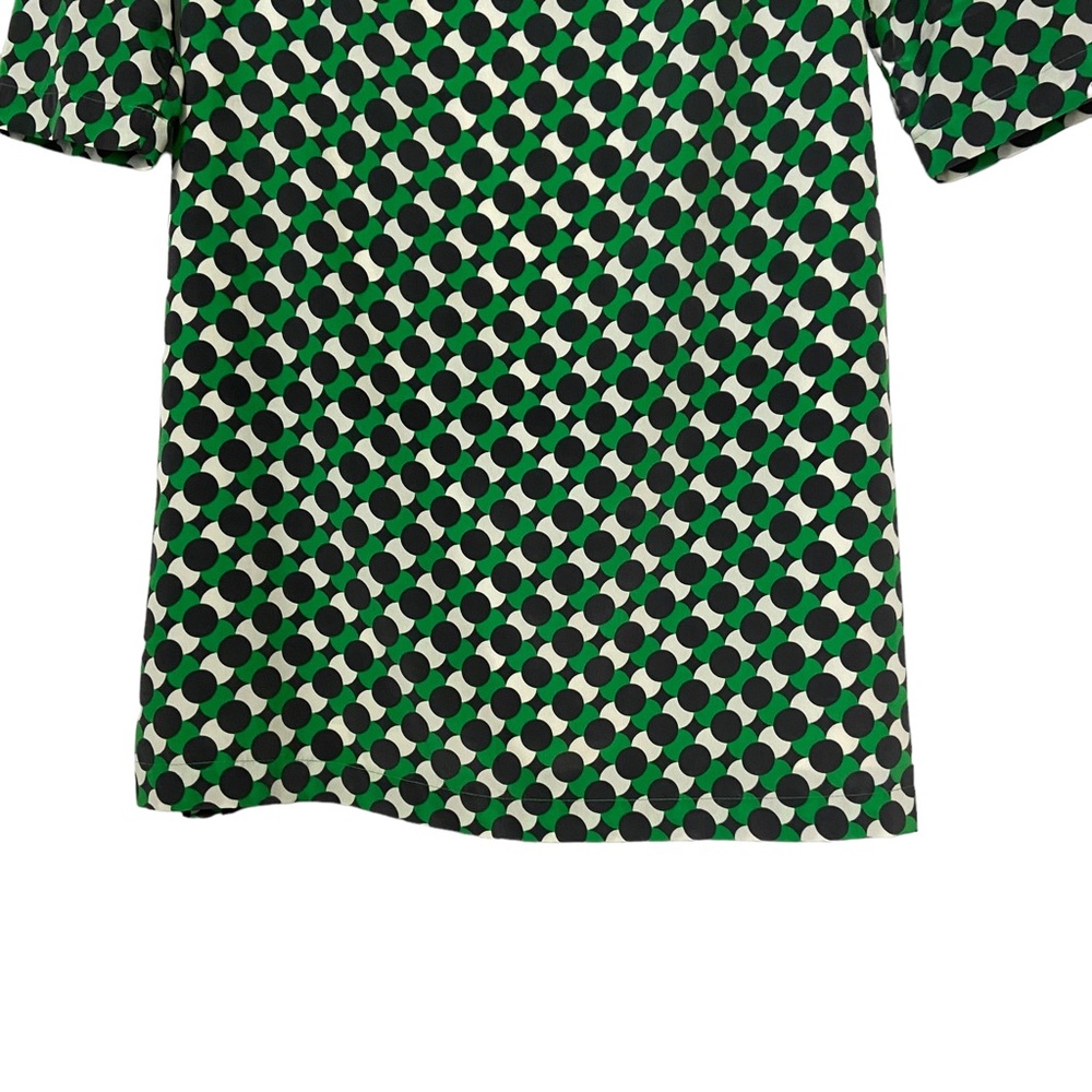 Shift Dress Womens Old Navy Polka Dot Dress Green - Picture 7 of 16